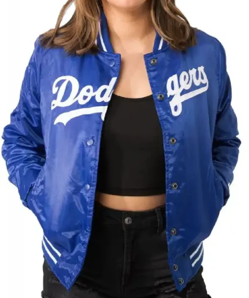 Buy All Star Game LA Dodgers 1980 Satin Bomber Jacket Sale