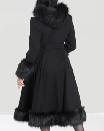 Buy Hell Bunny Elvira Coat Black Sale