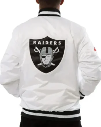 Buy Mark Davis Las Vegas Raiders White Jacket Sale