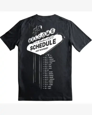 Buy New Era Las Vegas Raiders 2025 Tour Tee Black Sale
