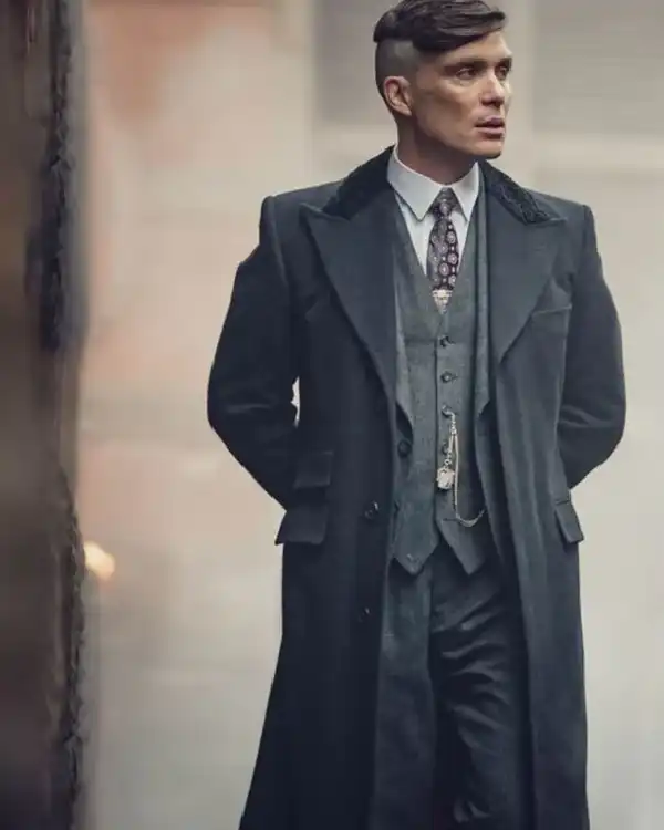 Thomas Shelby Grey Coat Outfit - Image 2