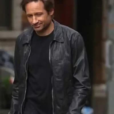 Californication Hank Moody Season 5 Leather Jacket
