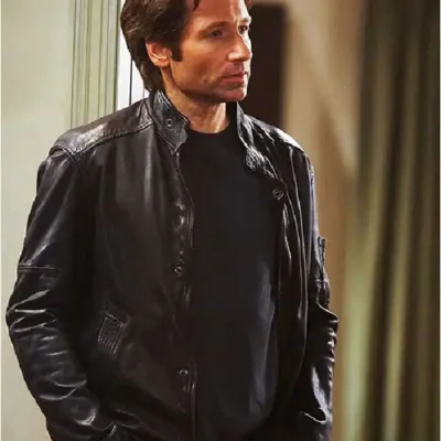Californication Season 3 Hank Moody Leather Jacket 