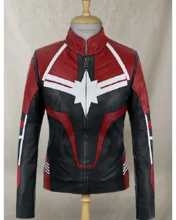 Captain Marvel Leather Jacket