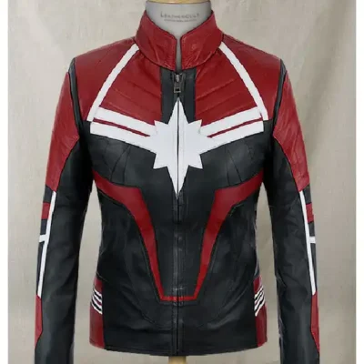 Captain Marvel Leather Jacket