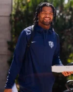 Chicago Bears Blue Nike Zip-Up Hoodie