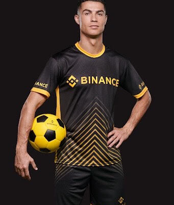 Cristiano Ronaldo Binance Jersey