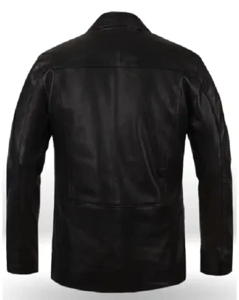 Damon Salvatore Leather Jacket  Back