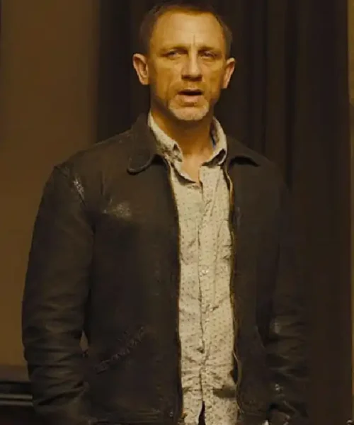 Daniel Craig Skyfall Leather Jacket