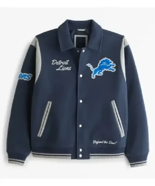 Detroit Lions Defend The Den Varsity Jacket