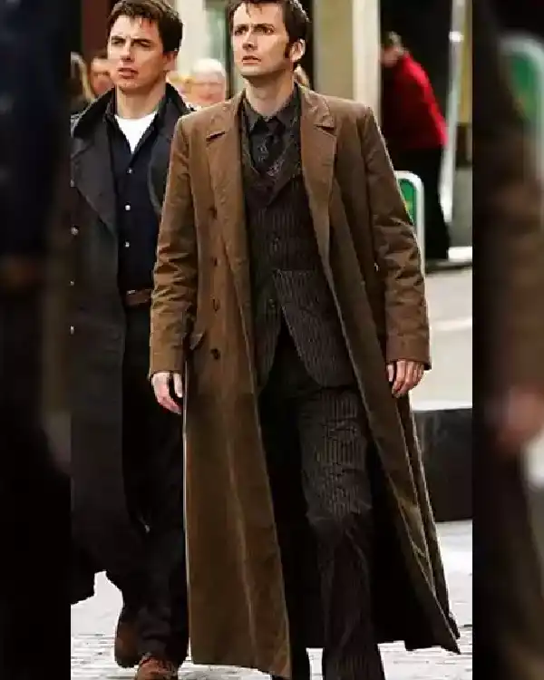 Doctor Who 10th David Tennant Brown Coat