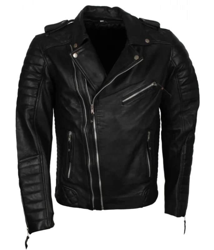 Double-Zipper-Biker-Brondo-Leather-Jacket-