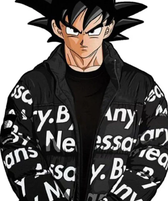Dragon-Ball-Z-Goku-Drip-Puffer-Jacket-Sale-