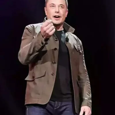 Elon-Musk-SpaceX-Tesla-Event-Cotton-Jacket