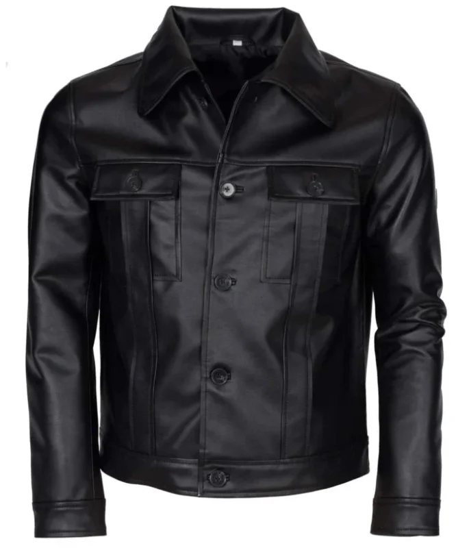 Elvis-Presley-Men-Vintage-Leather-Jacket
