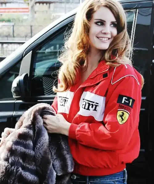 Ferrari Racing Jacket Lana Del Rey 