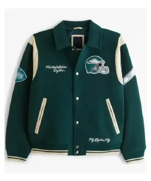 Fly Eagles Fly Philadelphia Eagles Varsity Jacket