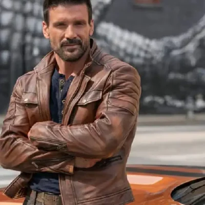 Frank Grillo Boss Level Leather Jacket