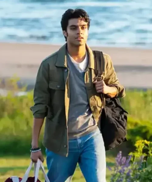 Gat Patil TV Series We Were Liars 2025 Shubham Maheshwari Brown Cotton Jacket