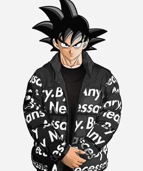 Goku Drip Puffer Jacket