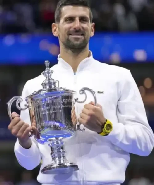 Grand Slam Novak Djokovic 24th White Jacket