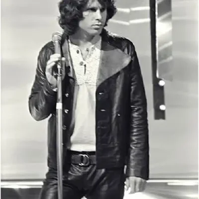 Jim Morrison Leather Jacket