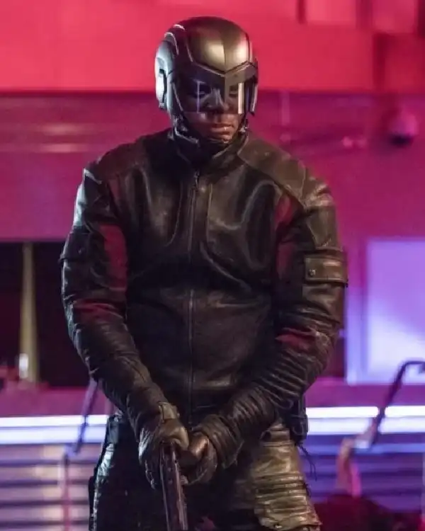 John Diggle Arrow S06 Padded Leather Jacket
