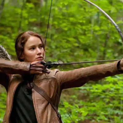 Katniss Hunger Games Leather Jacket