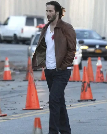 Keanu Reeves John Wick Leather Jacket