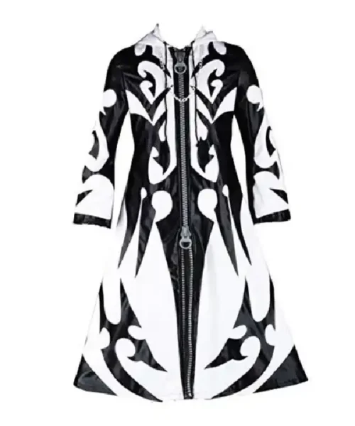 Kingdom Hearts Xemnas Long Leather Coat