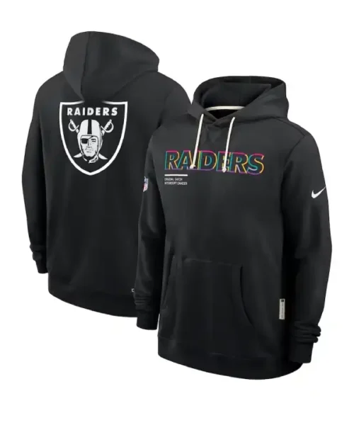 Las Vegas Raiders 2025 Crucial Catch Hoodie