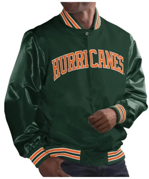 Mens Miami Hurricanes Jacket