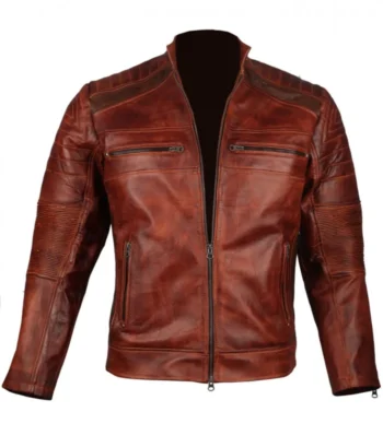 Mens-Vintage-Cafe-Racer-Biker-Genuine-Leather-Jacket-Sale
