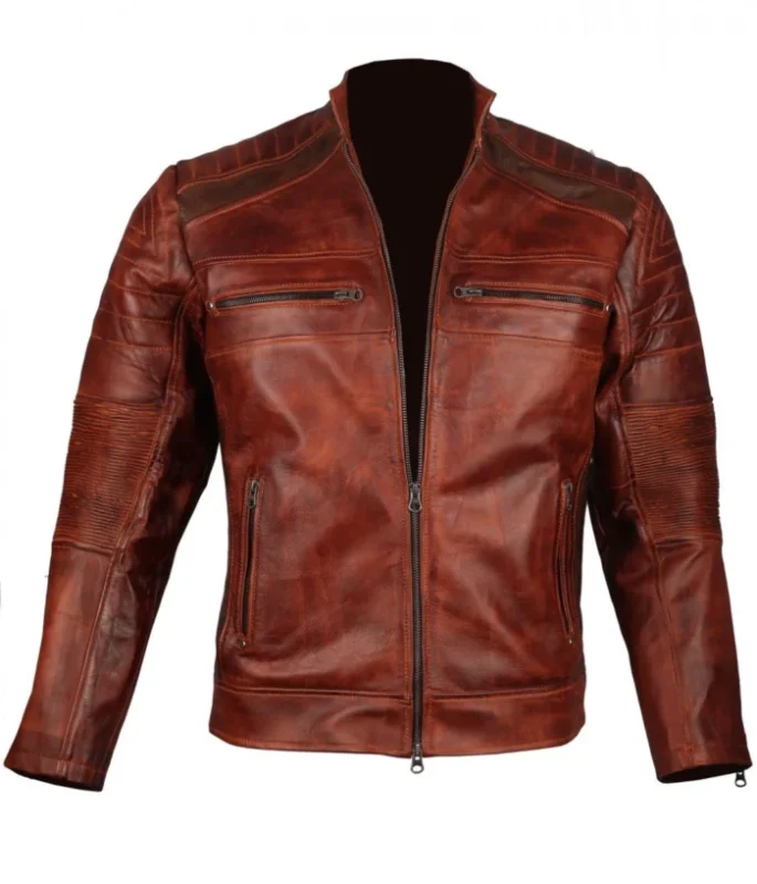 Mens-Vintage-Cafe-Racer-Biker-Genuine-Leather-Jacket-Sale