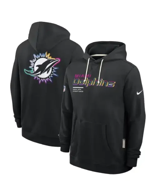 Miami Dolphins 2025 Crucial Catch Hoodie