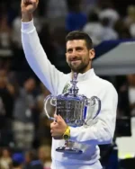 Order Grand Slam Novak Djokovic 24th White Jacket For Sale Men And Women Sale Side post