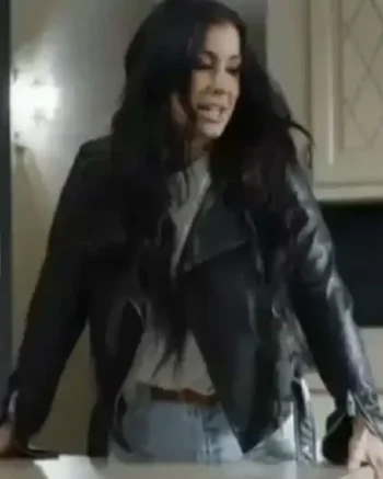 Order TV Series Down Home Fab 2025 Chelsea DeBoer Black Biker Leather Jacket Sale
