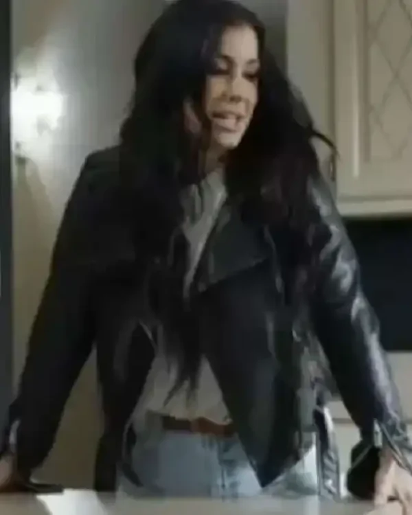 Order TV Series Down Home Fab 2025 Chelsea DeBoer Black Biker Leather Jacket Sale
