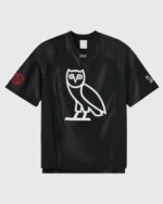 Order Unisex OVO4L Football Tee Black Sale