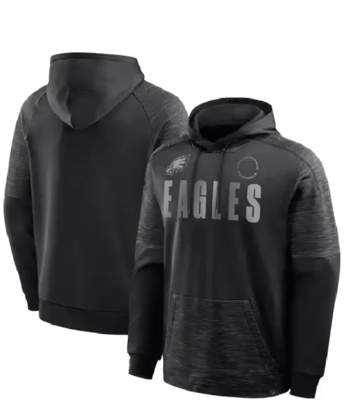 Philadelphia Eagles Black Chip Shot Hoodie