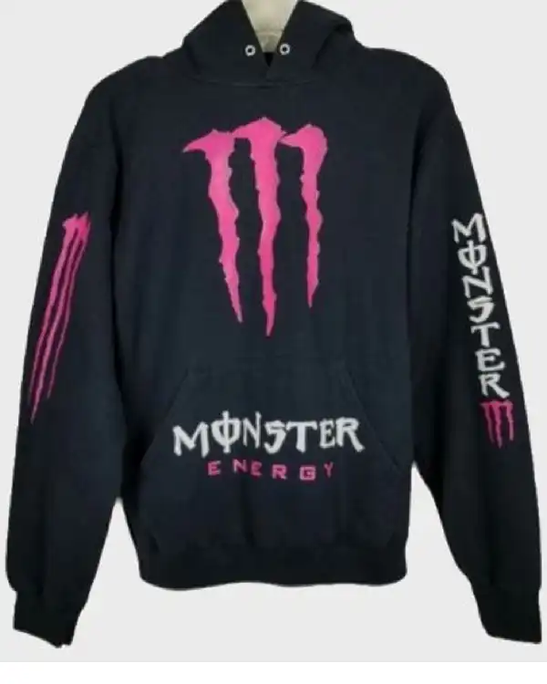 Pink Monster Energy Hoodie