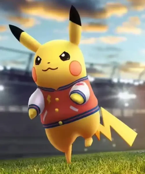 Pokemon World Championships Pikachu Varsity Jacket