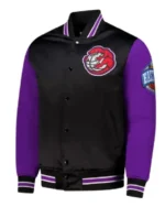 Primetime Toronto Raptors Black and Purple Jacket