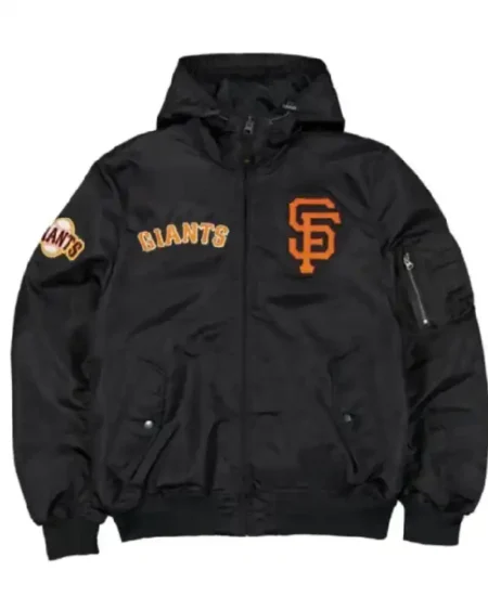 San Francisco Giants Historic L-2B Hooded Bomber Jacket