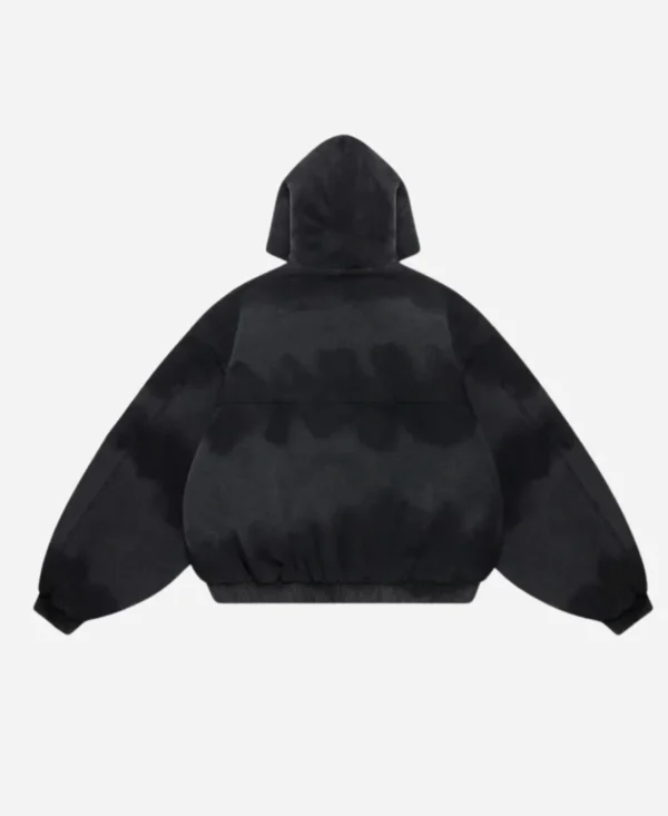 Shinzo-Shige-15oz-Canvas-Clasp-Bomber-Black-Jacket