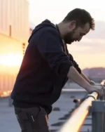 Shop Noah Wyle TV-Series The Pitt 2025 Dr. Michael Robinavitch Blue Hoodie Sale