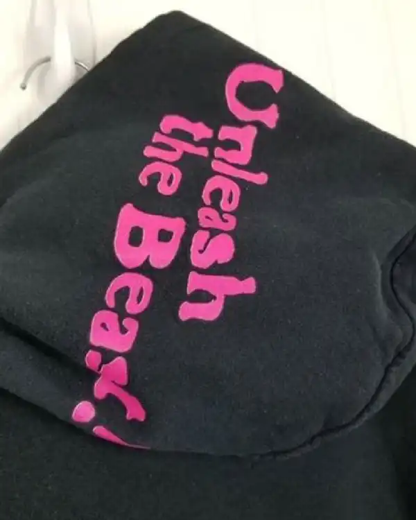 Shop Pink Monster Black Pullover Hoodie For Sale