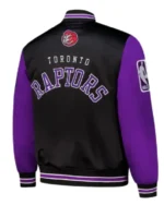 Shop Primetime Toronto Raptors Black and Purple Jacket On Sale