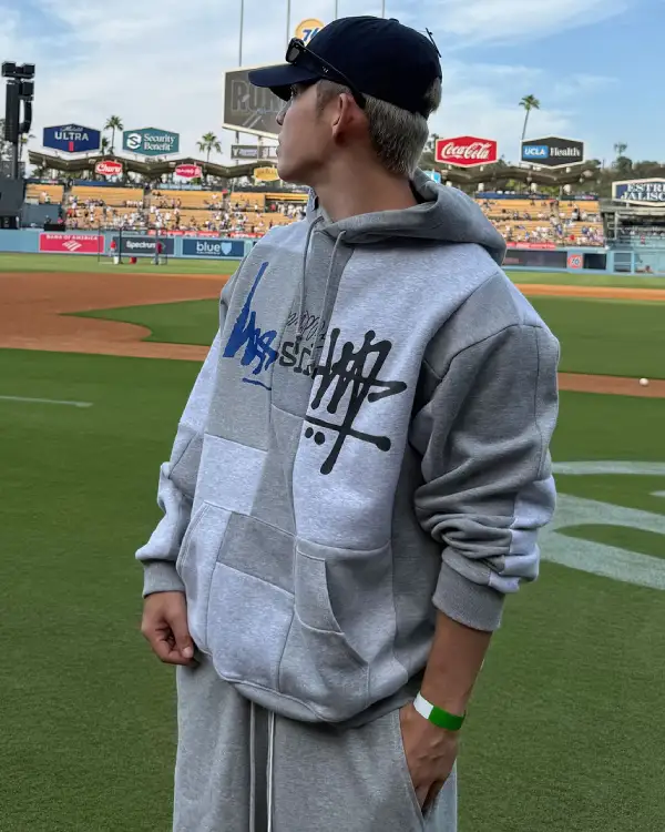 Shop S.Coups Stussy Oversized Hoodie Sale