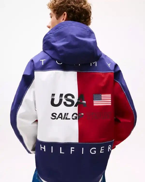 Shop Tommy Hilfiger x US SailGP Team Tech Hooded Jacket Sale